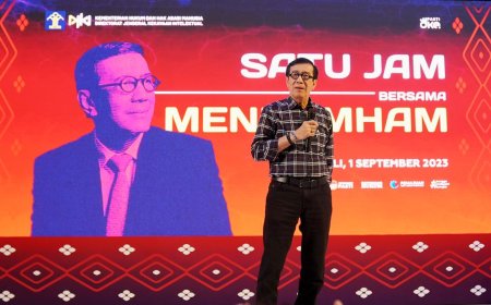 Menkumham Yasonna Ajak UMKM Bali Pahami Pentingnya KI Bagi Kemudahan Usaha