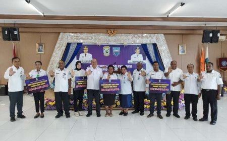 Empat Kepala OPD Papua Barat Jadi Orang Tua Asuh Anak Stunting di Manokwari