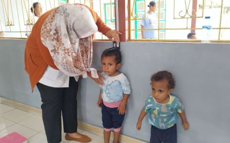 Bulan Kedua PMT, 10 Anak Asuh Pj Gubernur dan Ketua PKK di Mansel Bebas Stunting