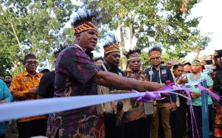Pemprov Papua Barat Bantu BBR Pada 23 KK dan 17 Titik Mesin Air di Bintuni