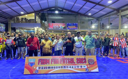 Sebanyak 16 Tim Bertanding di Ajang FKBM Fun Futsal 2023