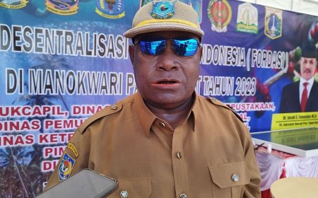 Disnakertrans Papua Barat Optimis Raih Peringkat Terbaik Paritrana Award 2024