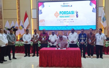 FORDASI 2023 Papua Barat Hasilkan 8 Rekomendasi 'Pesan Manokwari'