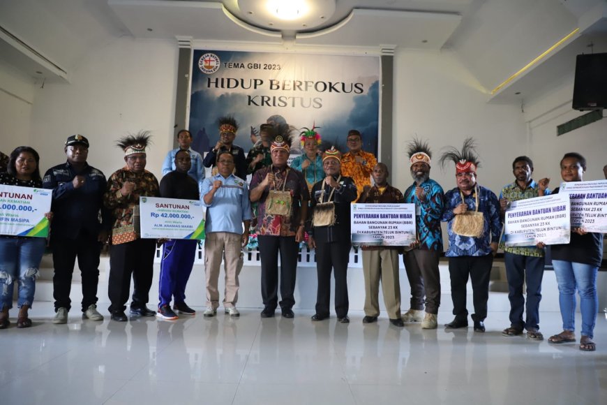 Pemprov Papua Barat Bantu BBR Pada 23 KK dan 17 Titik Mesin Air di Bintuni