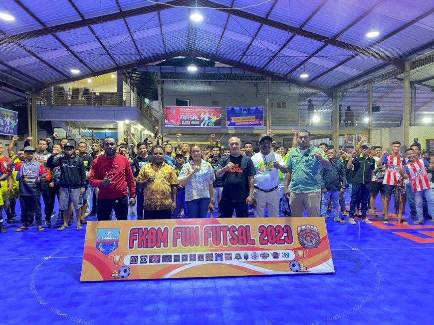 Sebanyak 16 Tim Bertanding di Ajang FKBM Fun Futsal 2023