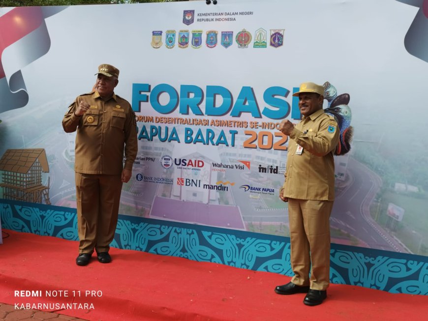 Wamendagri John Wempi Wetipo Akan Buka Fordasi 2023 di Papua Barat