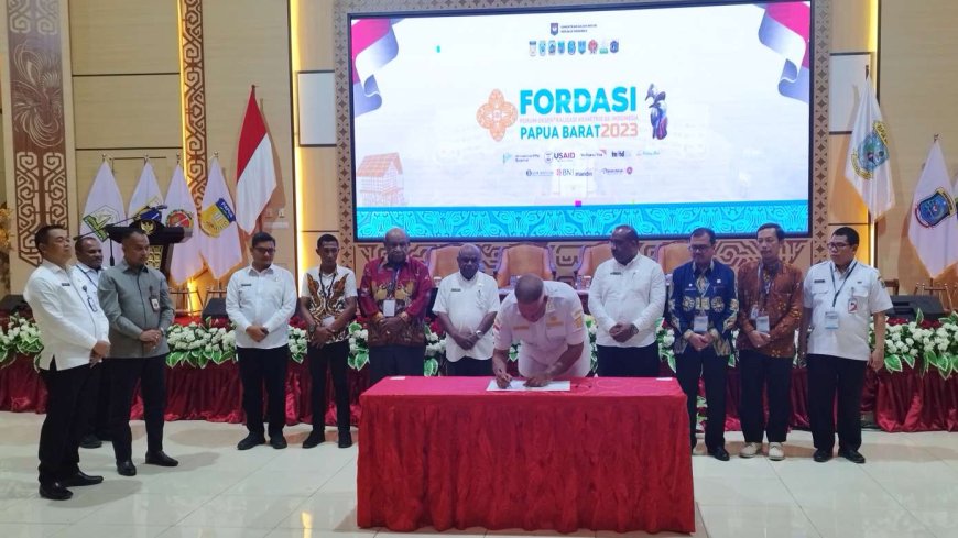 FORDASI 2023 Papua Barat Hasilkan 8 Rekomendasi 'Pesan Manokwari'