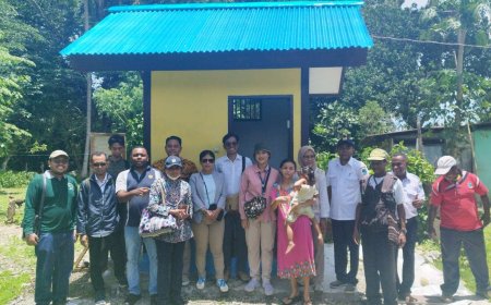 40 Cubluk di Kampung Wariori Lengkapi Sanitasi Sehat Masyarakat