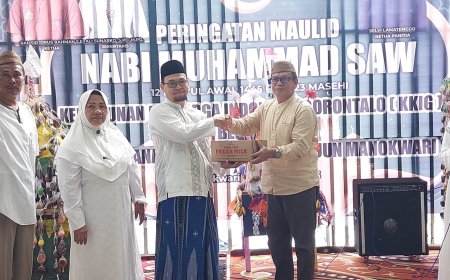 KKIG Berbagi Dengan Anak Yatim Pada Peringatan Maulid Nabi