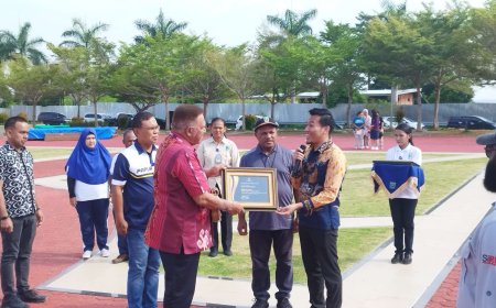 Pj Gubernur Waterpauw: Pertahankan 5 Penghargaan Yang Baru Diterima Pemprov Papua Barat
