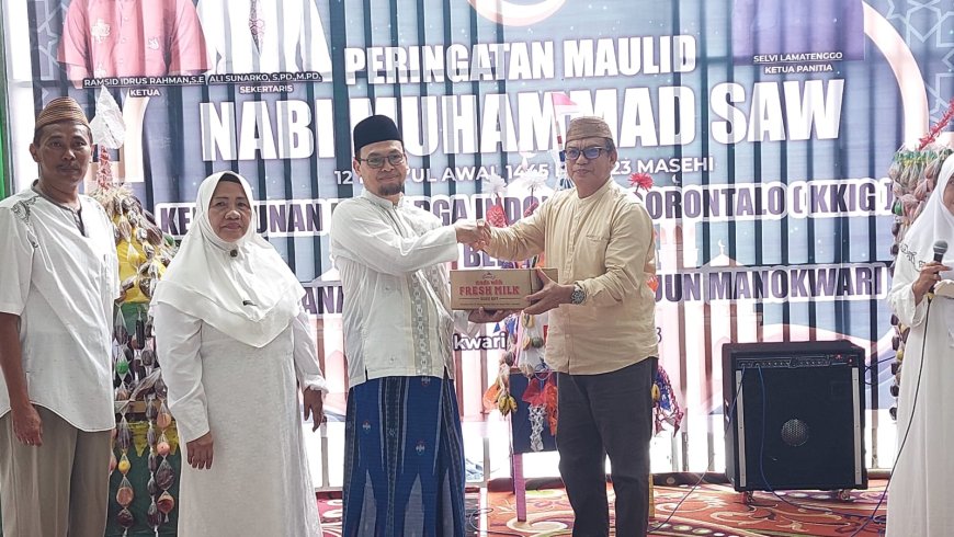 KKIG Berbagi Dengan Anak Yatim Pada Peringatan Maulid Nabi