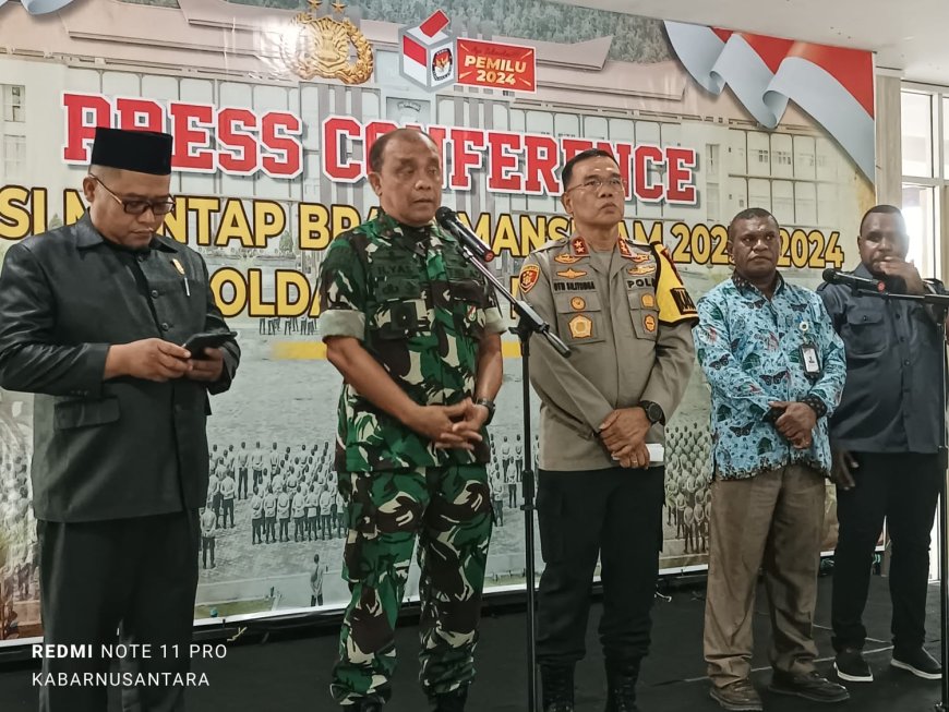 Pangdam XVIII Kasuari Siap Dukung Pengamanan Pemilu 2024