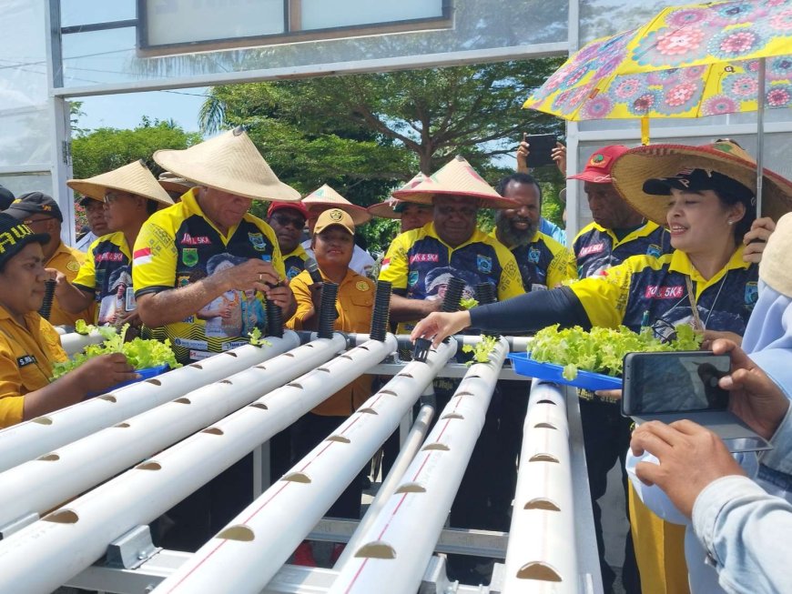 Lebih Modern, Pemprov Papua Barat Canangkan Gerakan Tanam Kedua Lahan Sumber Pangan Susweni