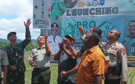 Polbangtan Manokwari Launching Sinergitas Bangun Kampung