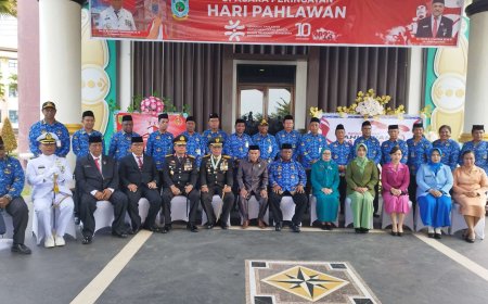 Pj Gubernur Ali Baham: Peringatan Hari Pahlawan Upaya Perangi Kebodohan dan Kemiskinan