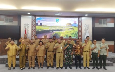 Pemprov Papua Barat Bersama Kodam Kasuari Akan Optimalkan Lahan Tidur Jadi Produktif
