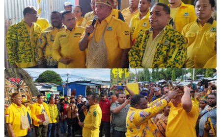 Pendaftaran Diterima, Paulus Waterpauw Calon Tunggal Ketua DPD Partai Golkar Papua Barat
