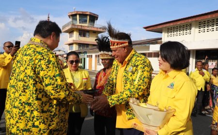 Malam Ini, Airlangga Hartarto Lantik Waterpauw