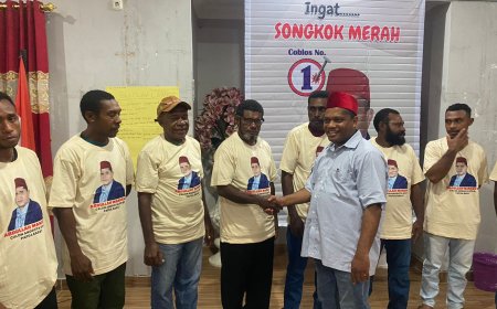 Abdullah Manaray Bentuk Tim Pemenangannya di Teluk Bintuni