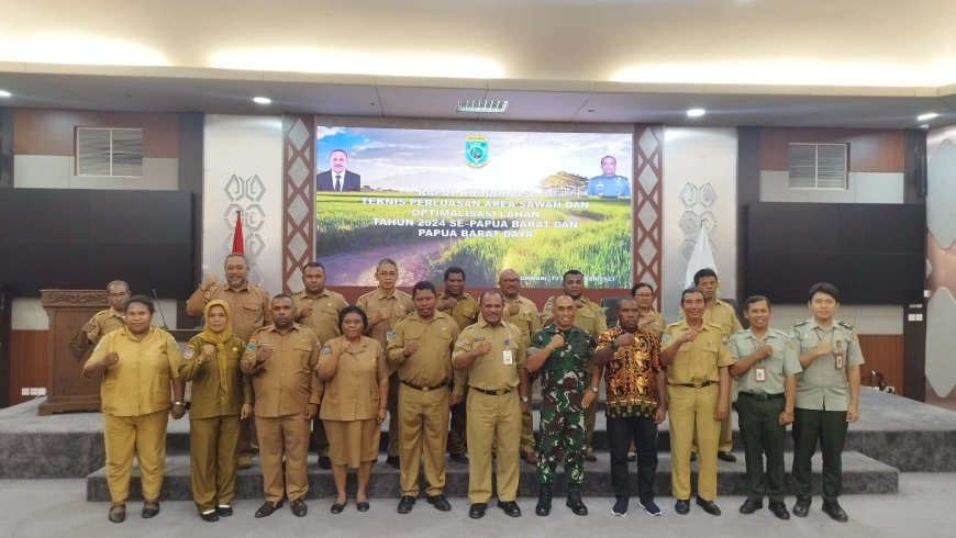 Pemprov Papua Barat Bersama Kodam Kasuari Akan Optimalkan Lahan Tidur Jadi Produktif