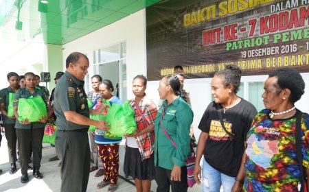 550 Orang Ikuti Pengobatan Masal dan  Donor Darah di Rumkit J. A. Dimara