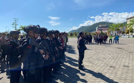 Pastikan Situasi Kondusif, Polda Papua Barat Terus Lakukan Patroli