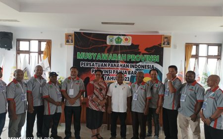 Musprov Perpani Papua Barat Bahas Sejumlah Agenda Penting