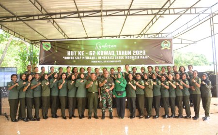 Kowad Kodam XVIII/Kasuari Siap Mengawal Demokrasi