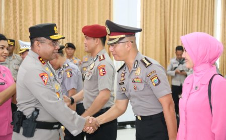 414 Personel Polda Papua Barat Naik Pangkat