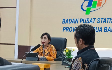 Inflasi Desember 2023 Papua Barat 0,43 Persen