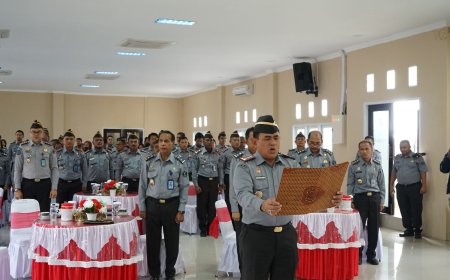 ASN Kanwil Hukum dan HAM Papua Barat Ikrarkan Netralitas Pemilu