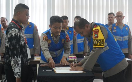 Wakapolda Tandatangani Pakta Integritas Penerimaan SIPSS