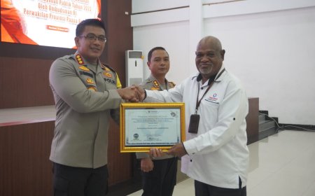 10 Polres Papua Barat Peroleh Nilai Positif dari Ombudsman RI