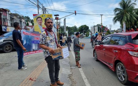 Dua Hari Galang Dana Untuk Korban Erupsi Gunung Lewotobi Oleh Keluarga Flores Timur di Manokwari