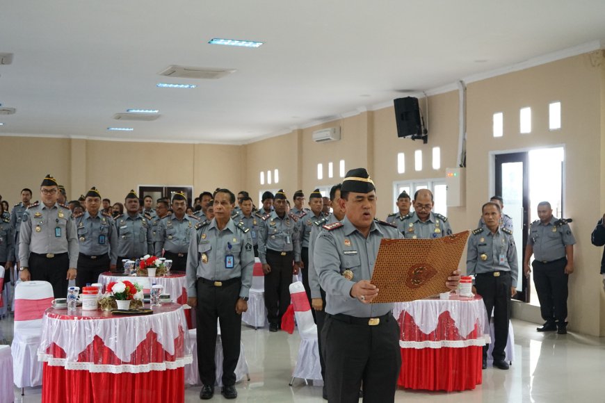 ASN Kanwil Hukum dan HAM Papua Barat Ikrarkan Netralitas Pemilu
