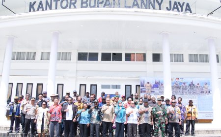 "Seruan 5 Pesan Pemilu Damai" Velix Wanggai Untuk Masyarakat Provinsi Papua Pegunungan