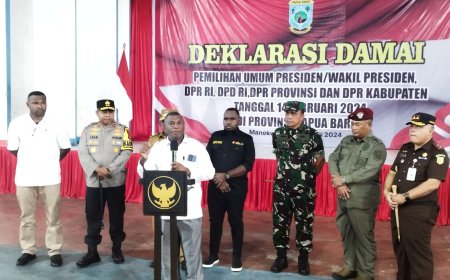 Ketua KPU Papua Barat: Dokumen Logistik Pemilu Tersalurkan 100 Persen