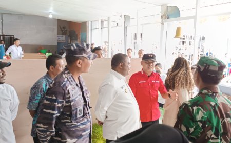 Bupati dan Forkopimda Manokwari Kunjungi Sejumlah TPS