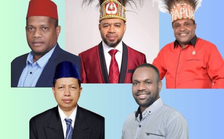 Suara Tertinggi Lima Calon DPD-RI Dapil Papua Barat, Data Masuk KPU 18,93 Persen