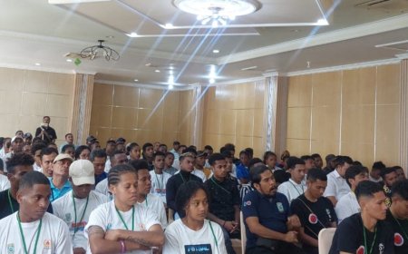 Mengawali Puslatda PON XXI, KONI Papua Barat Gelar Pembinaan Mental Atlet