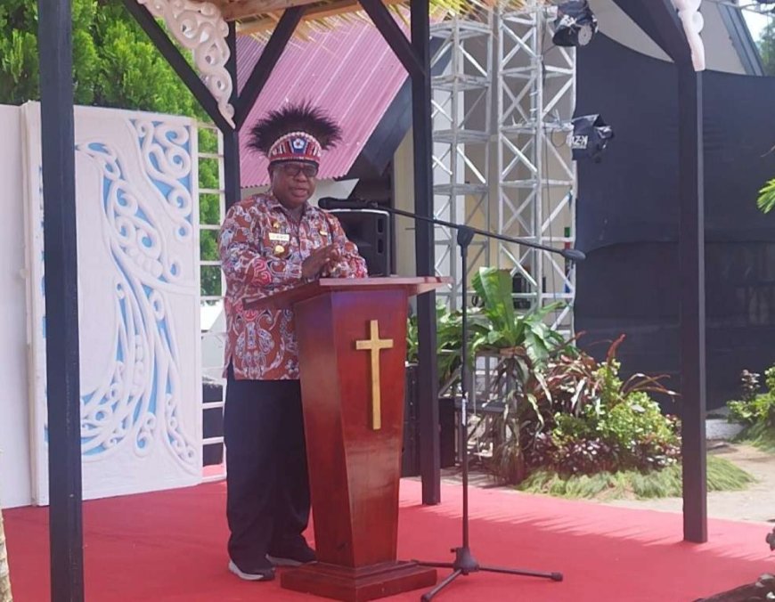 Hadiri Peringatan HUT PI, Ali Baham Sebut Injil di Tanah Papua Berbuah Manis