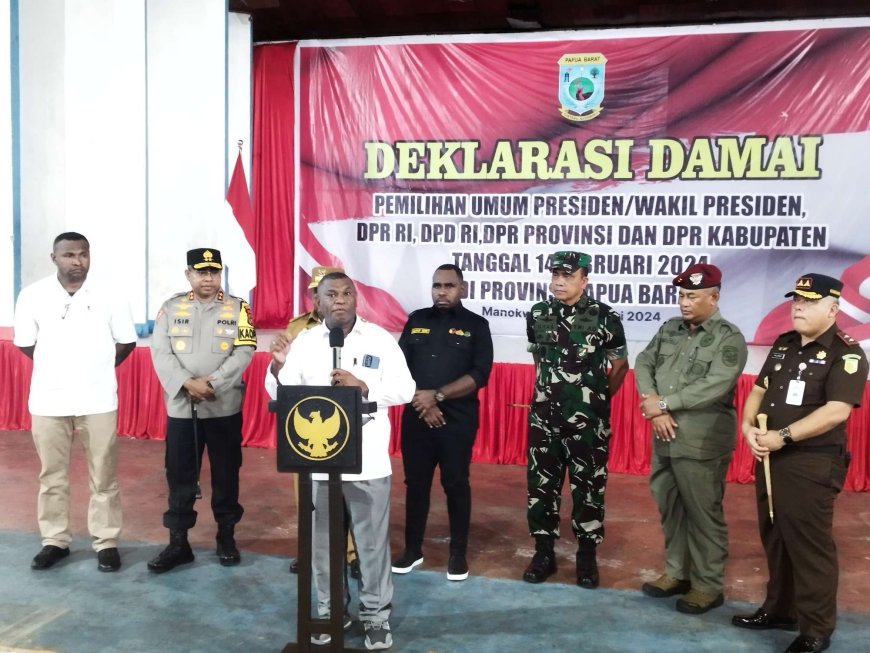 Ketua KPU Papua Barat: Dokumen Logistik Pemilu Tersalurkan 100 Persen