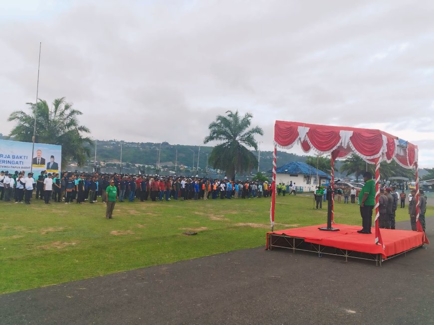 HPSN 2024, Pemprov Papua Barat Gelar Aksi Bersih Sampah Plastik Sepanjang Teluk Sawaibu