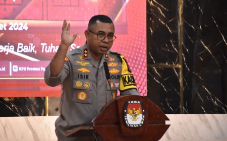 Pesan Kapolda Papua Barat Untuk Caleg OAP Yang Belum Terpilih