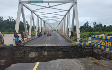 BWS Papua Barat Tempatkan Alat Berat disejumlah Titik Rawan Banjir Manokwari