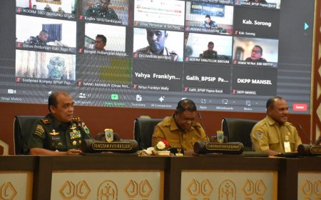 Pangdam dan Pj. Gubernur, Rapat Bahas Ketahanan Pangan