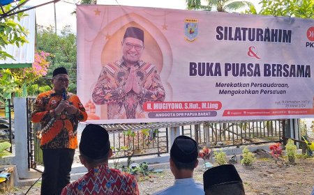 Bukber Warga SP 3, Mugiyono Diminta Jadi Calon Wakil Bupati Manokwari