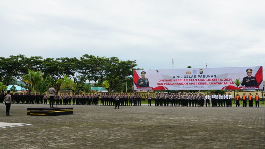 Polda Papua Barat Terjunkan 273 Personil Operasi Keselamatan Mansinam 2024