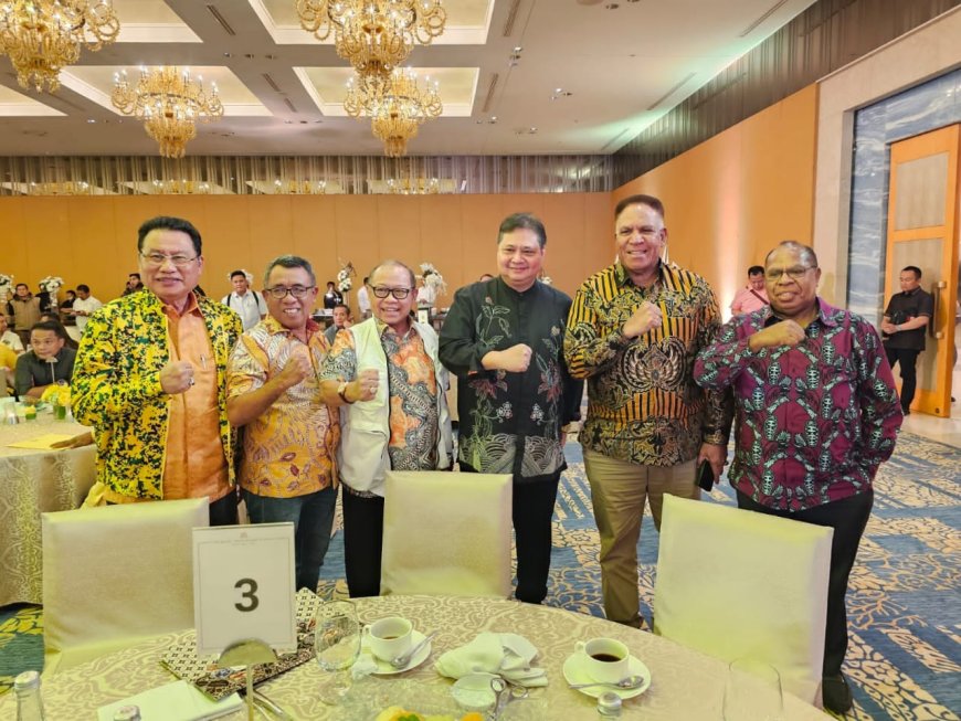Kaka Besar Waterpauw Hadir di Bukber DPP dan DPD Partai Golkar Se Indonesia di Bali