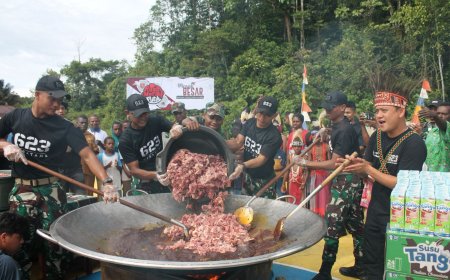 Kuali Merah Putih Bobon Santoso Tembus Maybrat